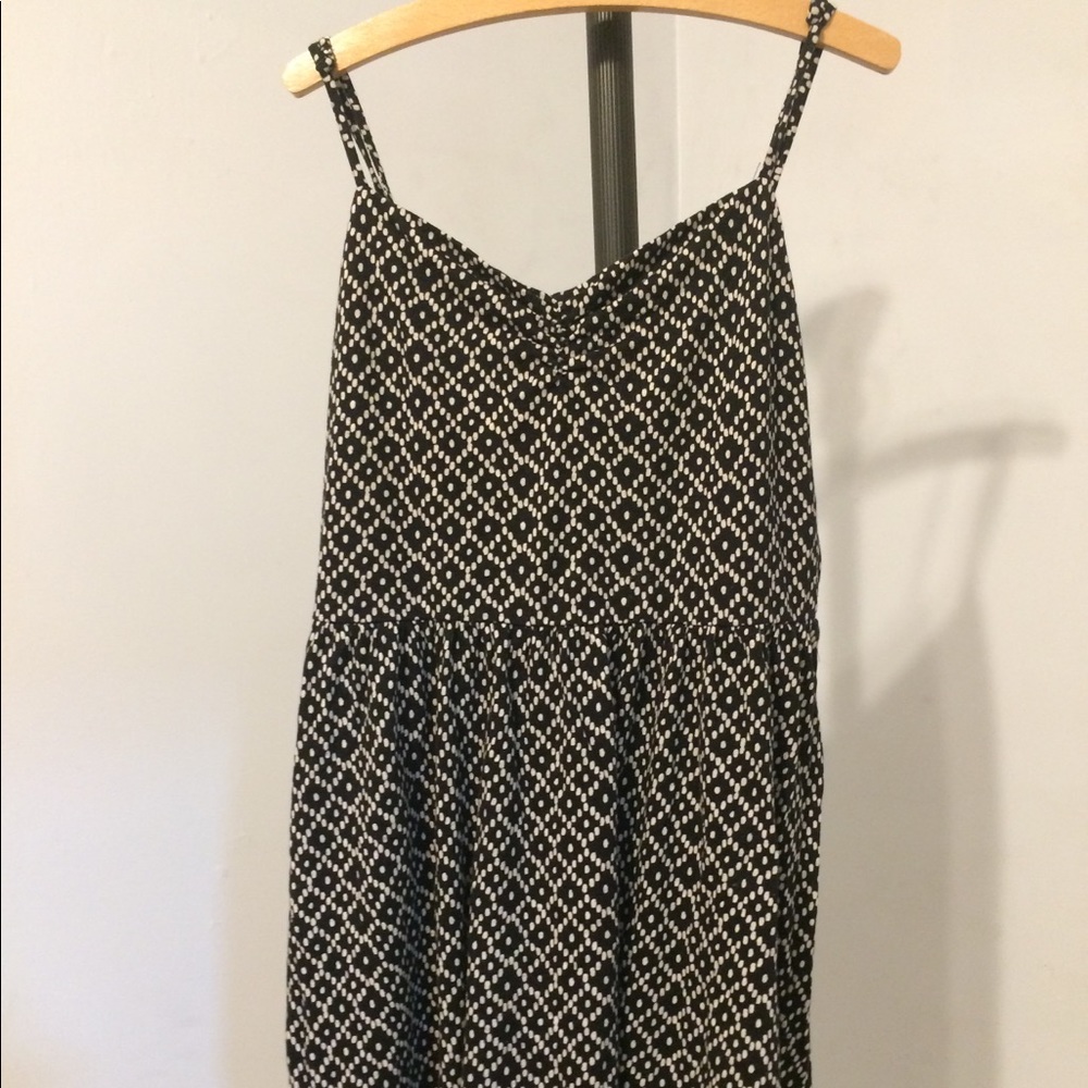 Black and White Polka Dot Dress